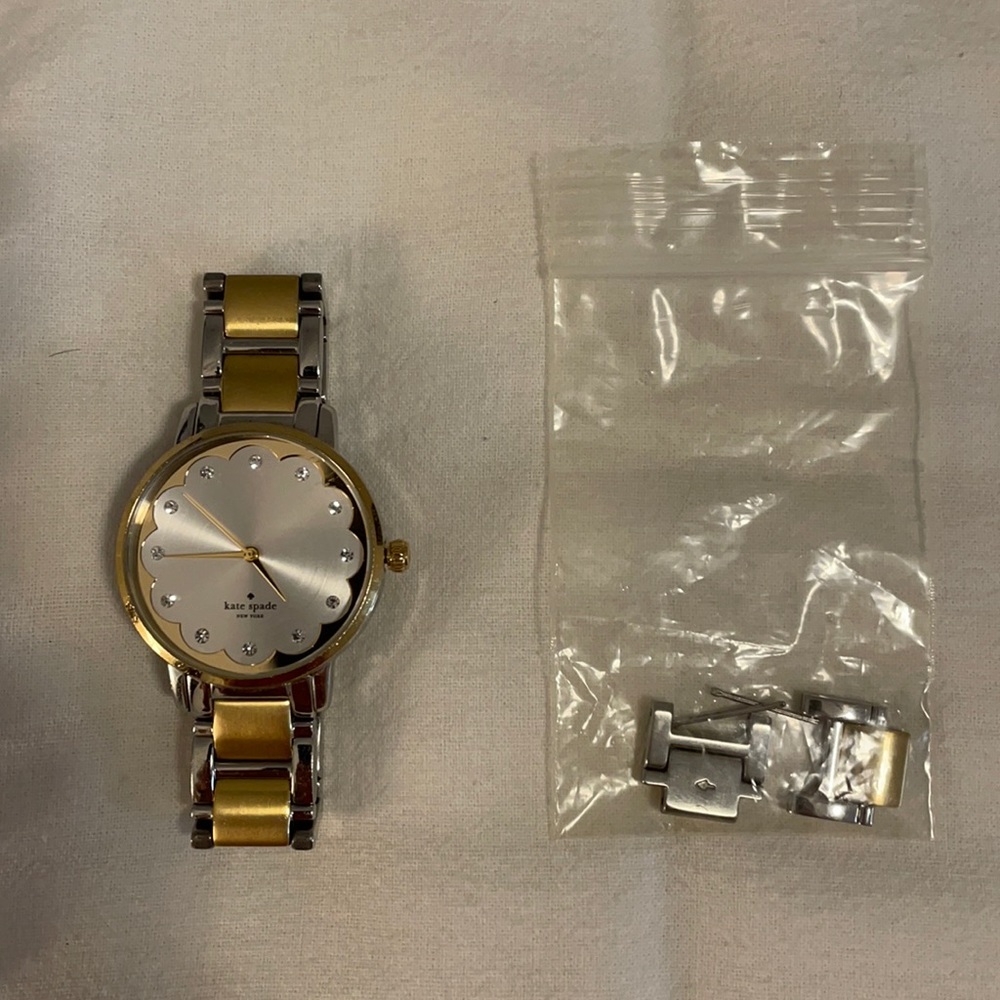 Kate Spade Silver and Gold Watch